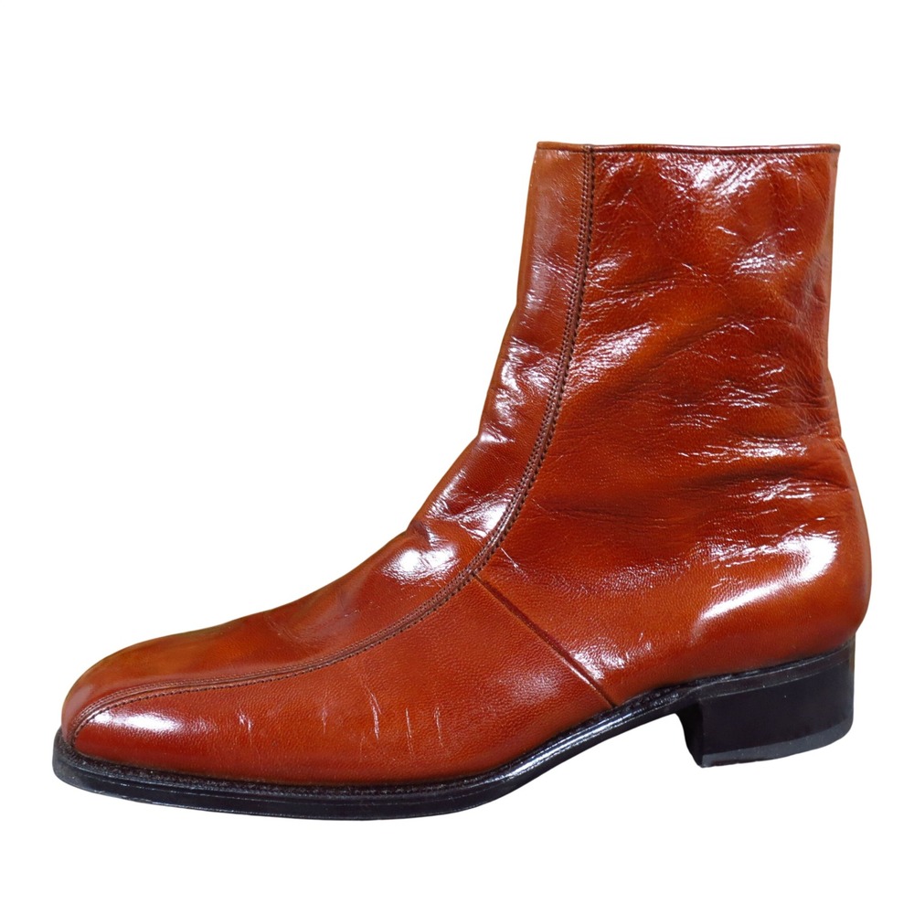 Florsheim Men's Brown Leather Ankle Boots
